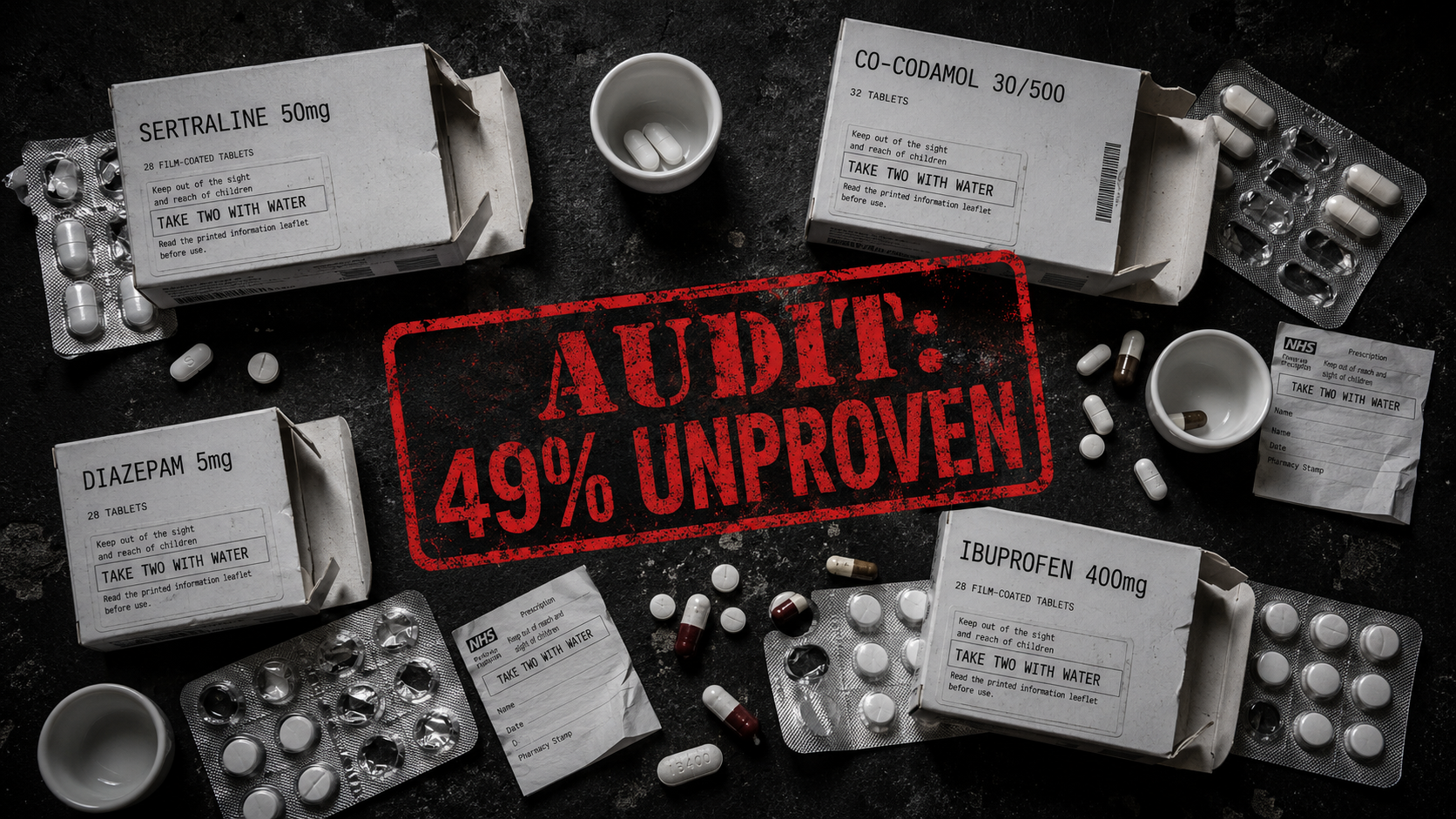 Clinical audit of standard UK pain and psychiatric medications